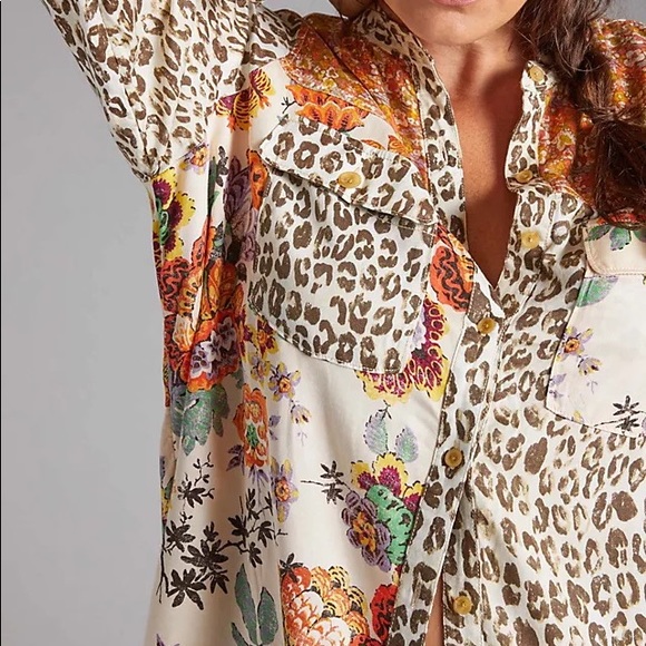 NWT - Relaxed Tunic Buttondown - Picture 3 of 9